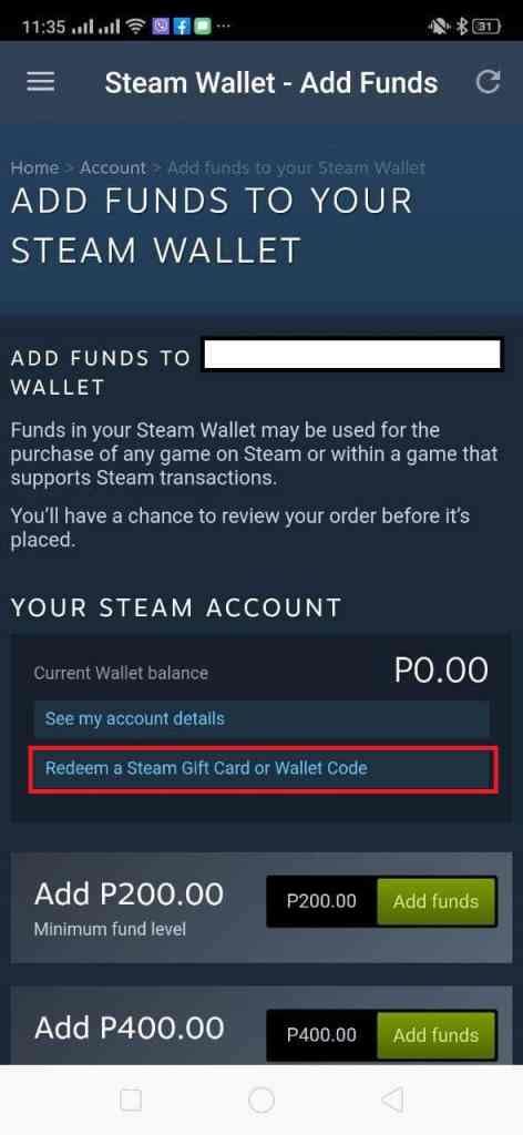 How To Buy Steam Credits using GCash .